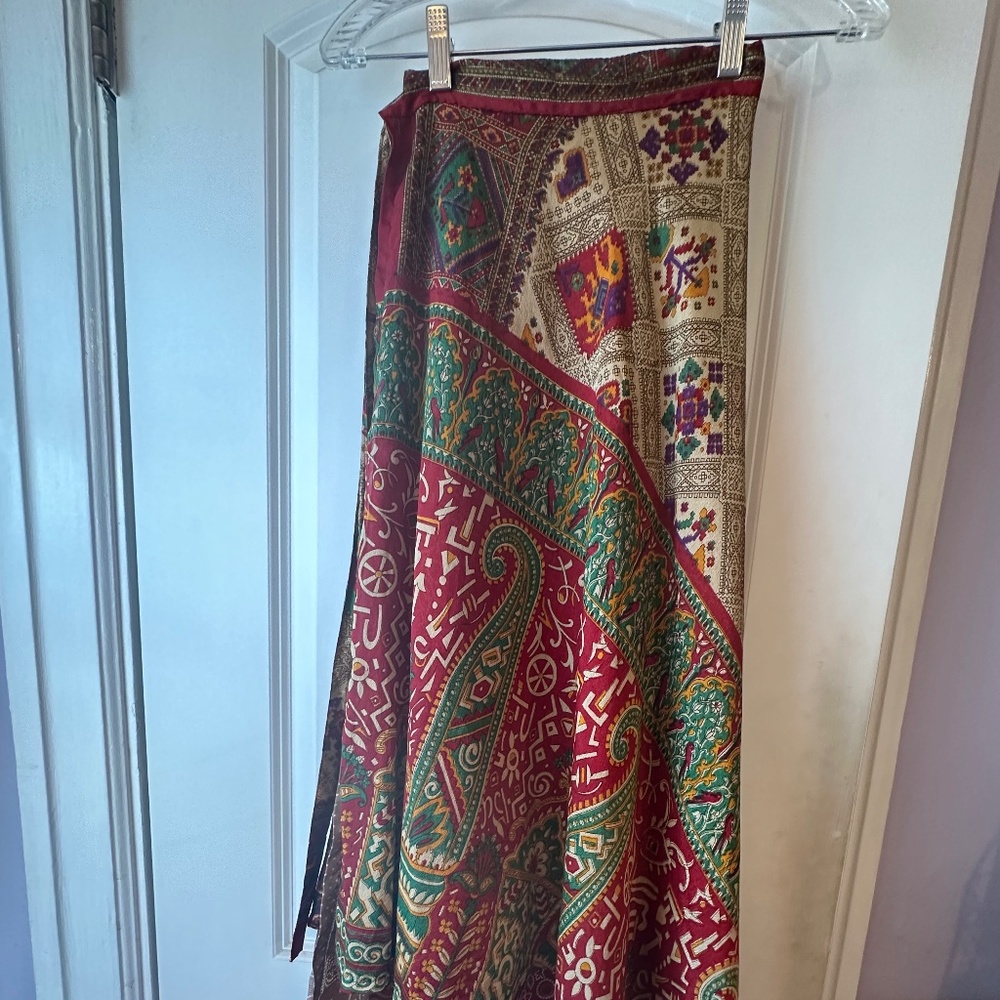 Recycled Sari Skirt
